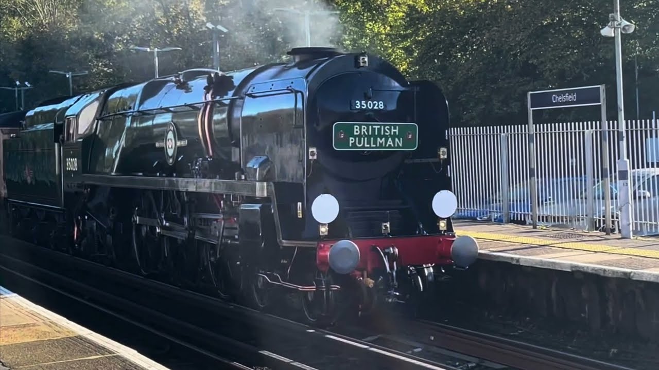 Clan Line Steam Train