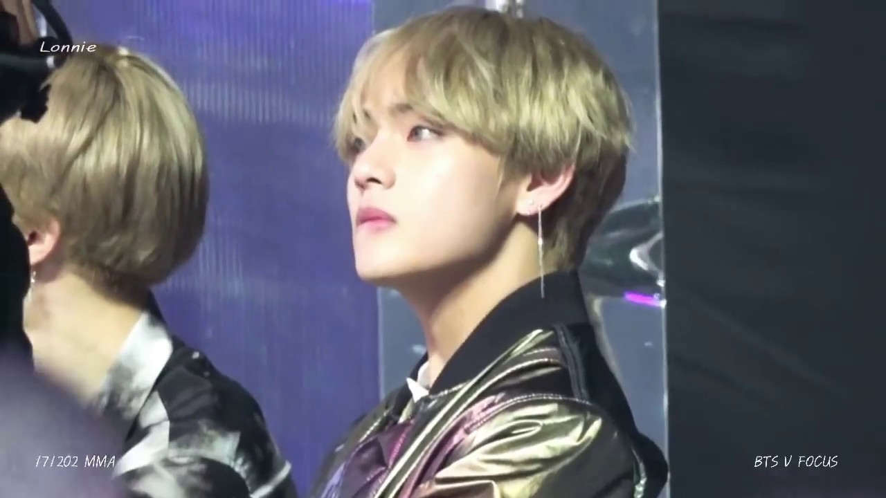 171202 MMA 멜론뮤직어워드 | BTS V (방탄소년단 뷔) 직캠 | 거짓말 하지마 천사가 맞잖아~