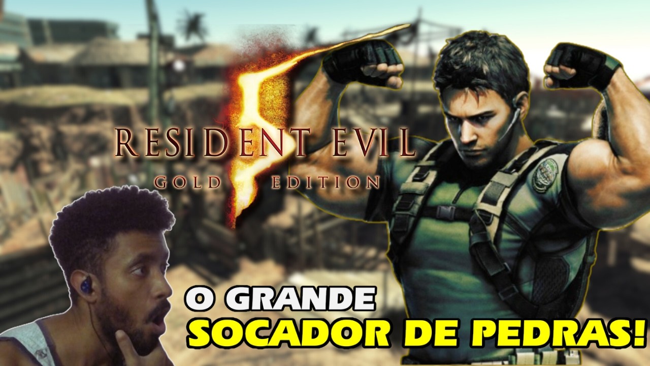 🔴 MARATONA - RESIDENT EVIL 5 O GRANDE SOCADOR DE PEDRAS