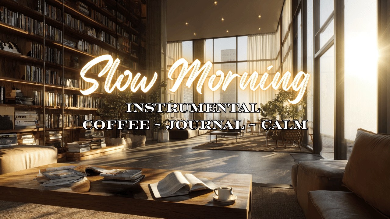Slow Morning Coffee Music | Calm & Peaceful Start to Your Day (No Lyrics) | The Hearts Hello