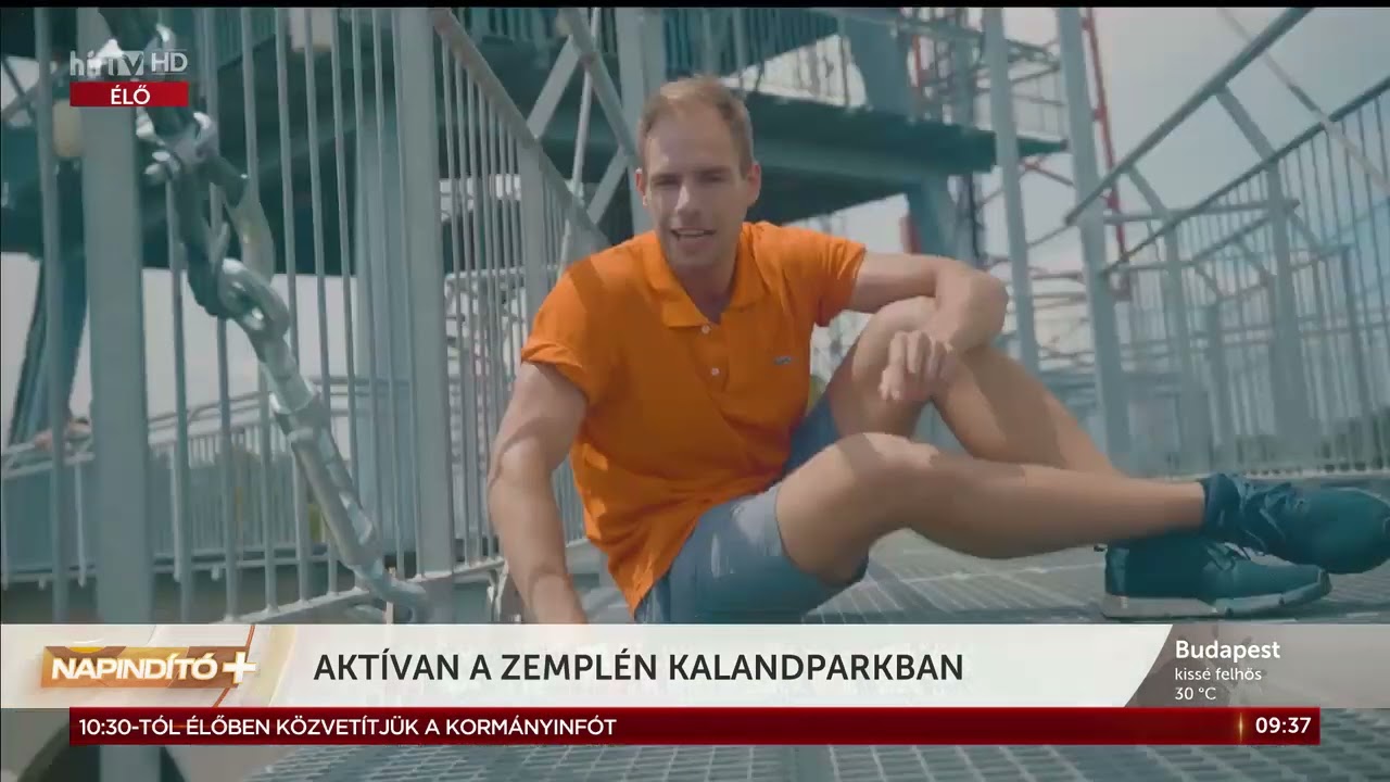Napindító - Aktívan a Zemplén kalandparkban (2023-06-19) - HÍR TV