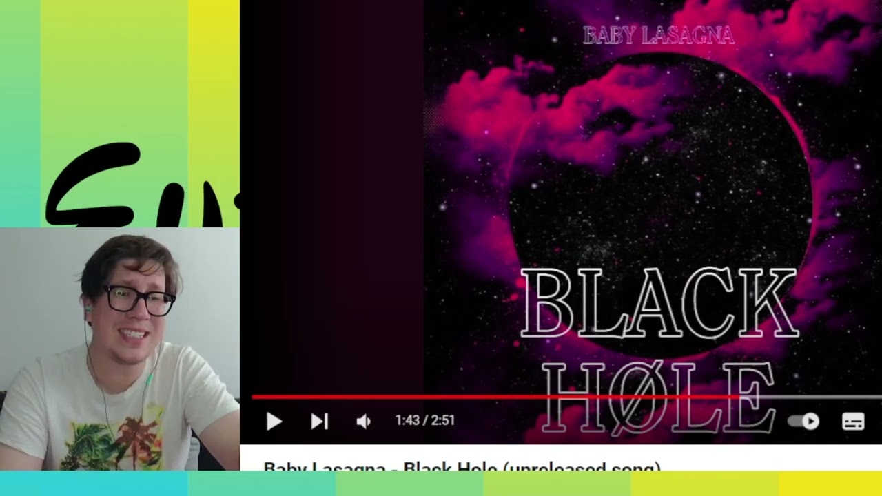Baby Lasagna - Black Hole (unreleased song) #reaction #reactionvideo