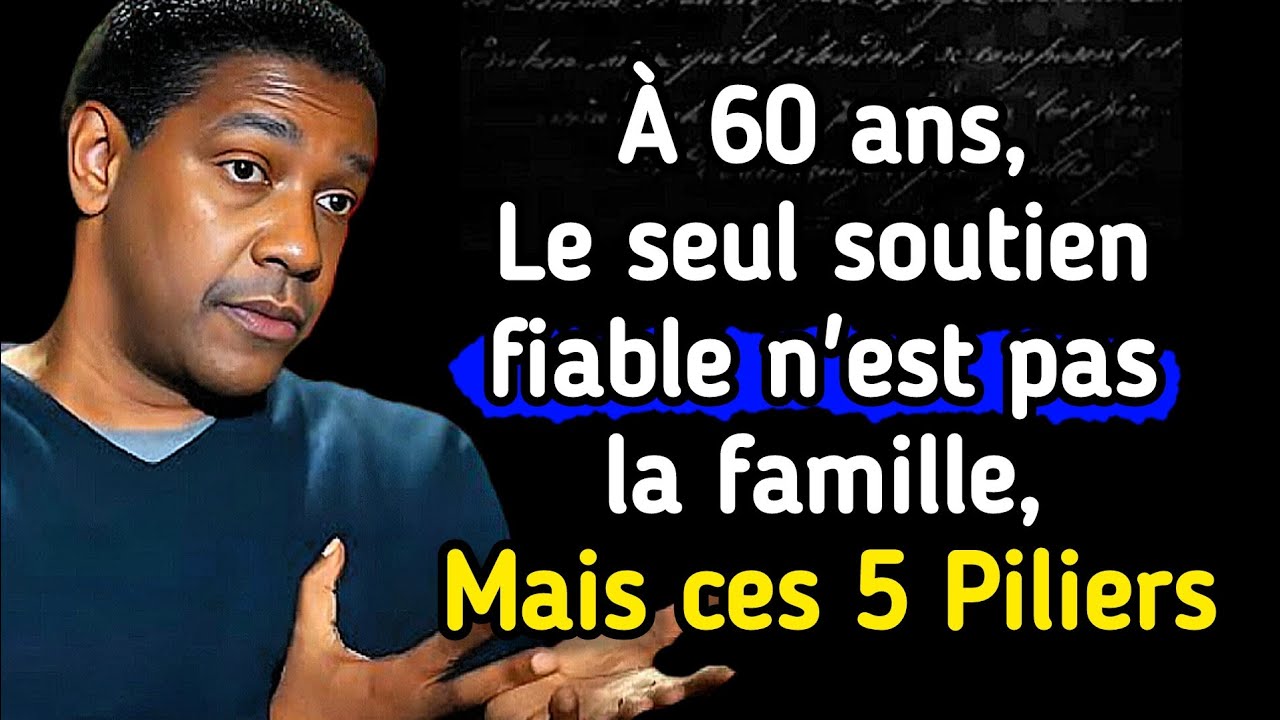 Après 60 ans, le vrai soutien ne vient pas de la famille, mais de ces 5 piliers | parole de vie