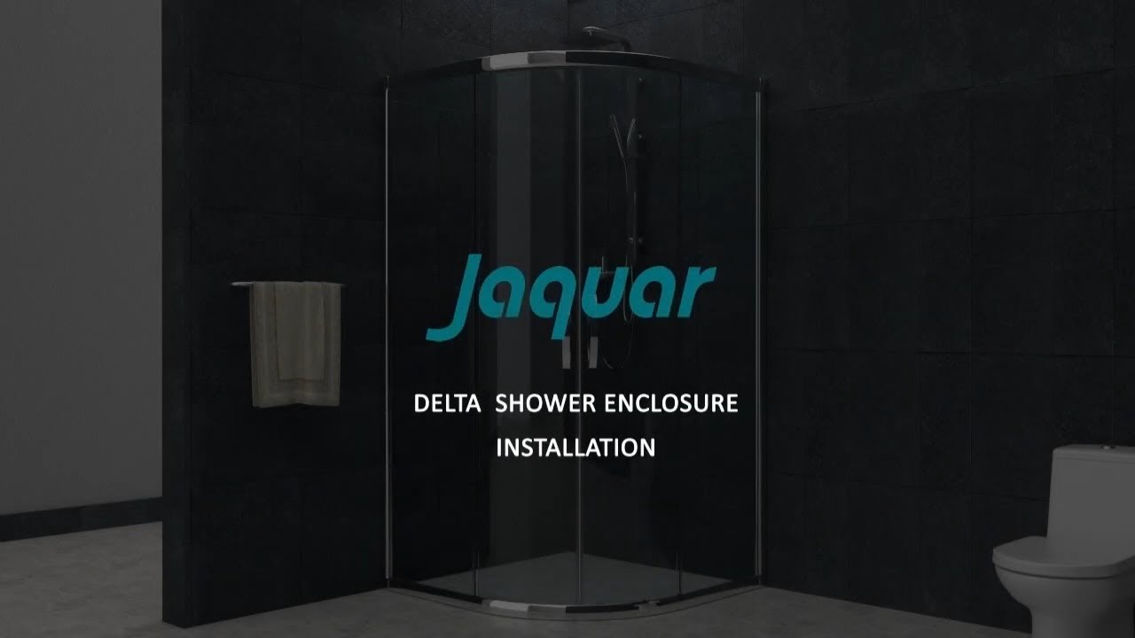 Jaquar walk in shower enclosures- Bathroom glass sliding door fittings