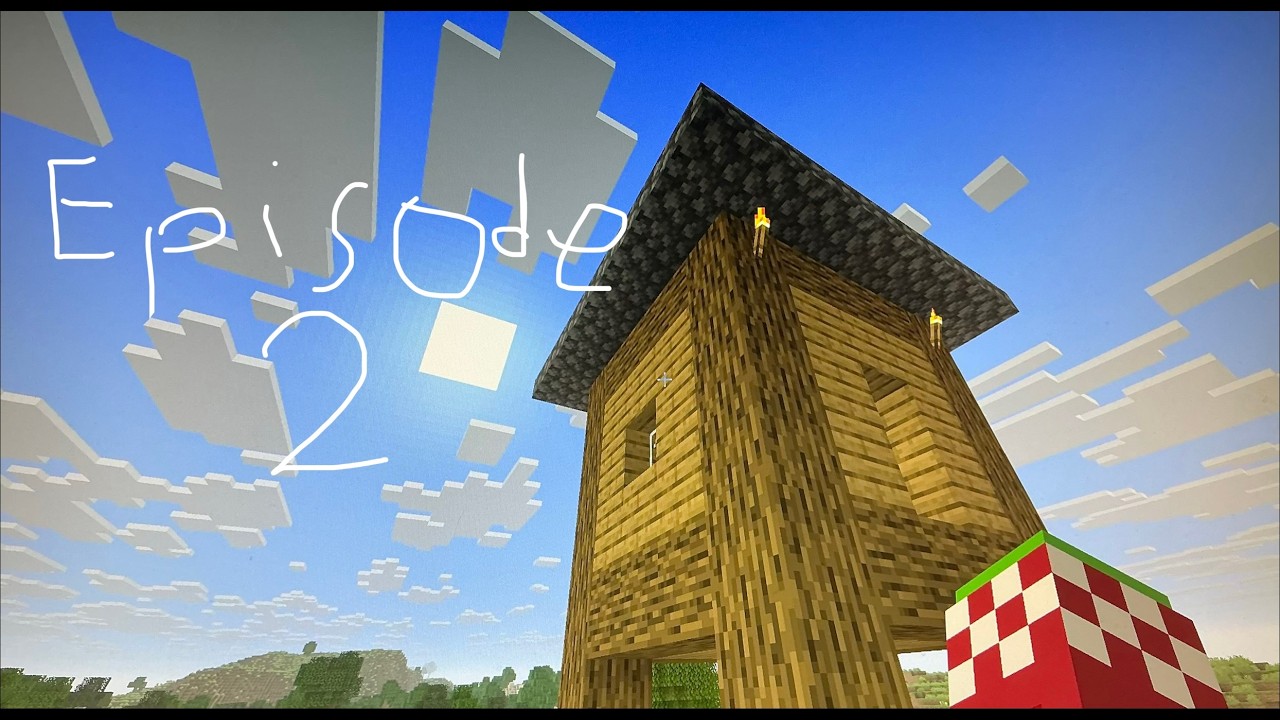 Minecraft Let's Play Series Episode 2: Starter Base!