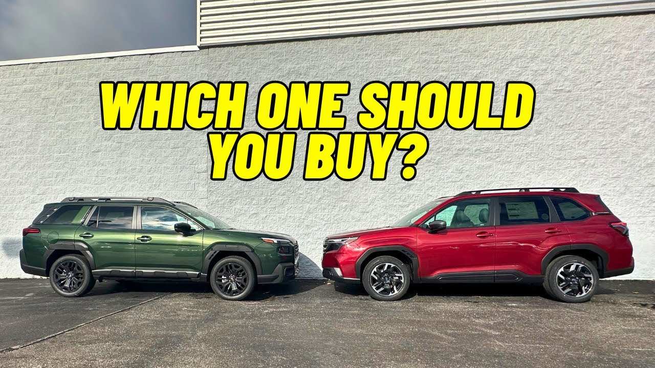 Which Subaru SUV is better? 2026 Outback vs 2026 Forester