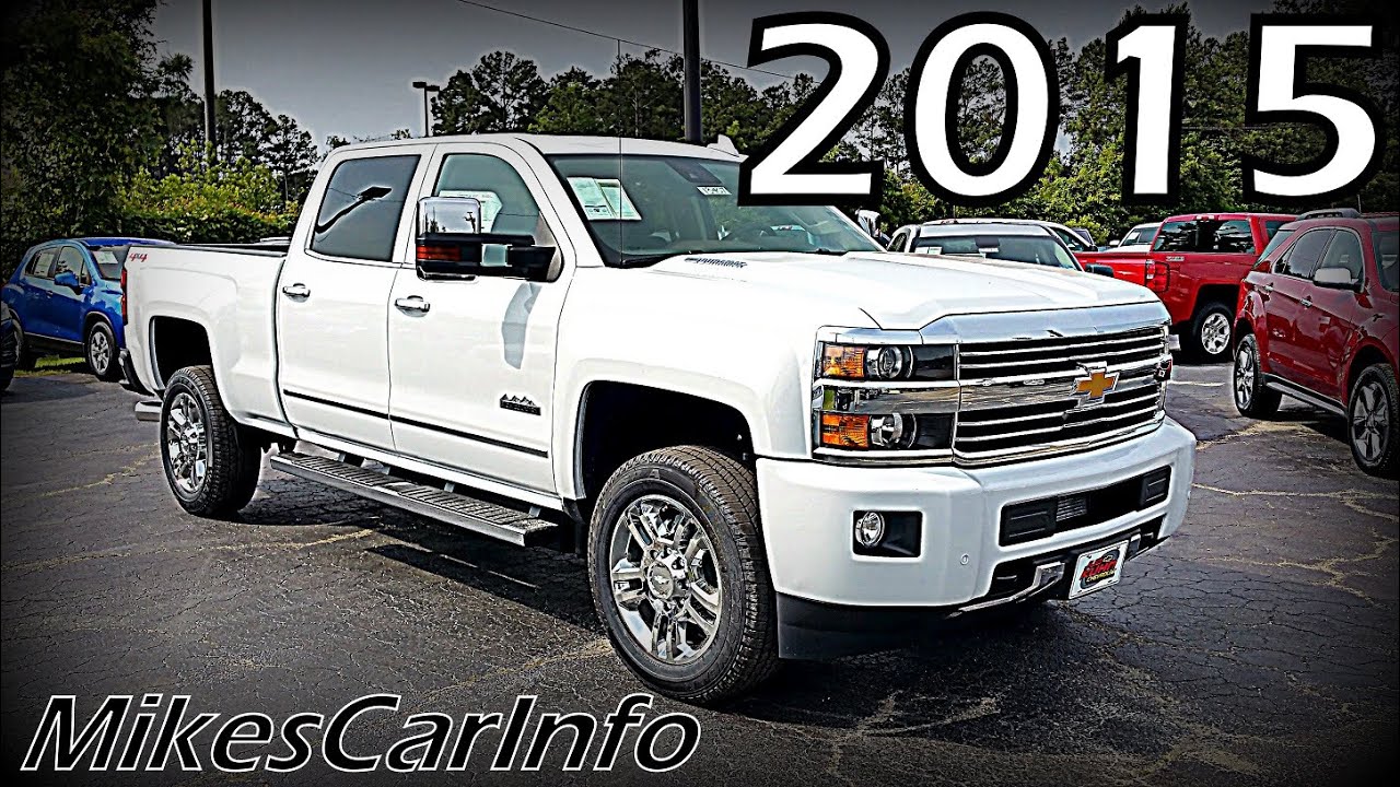 👉 2015 CHEVROLET SILVERADO 2500HD HIGH COUNTRY