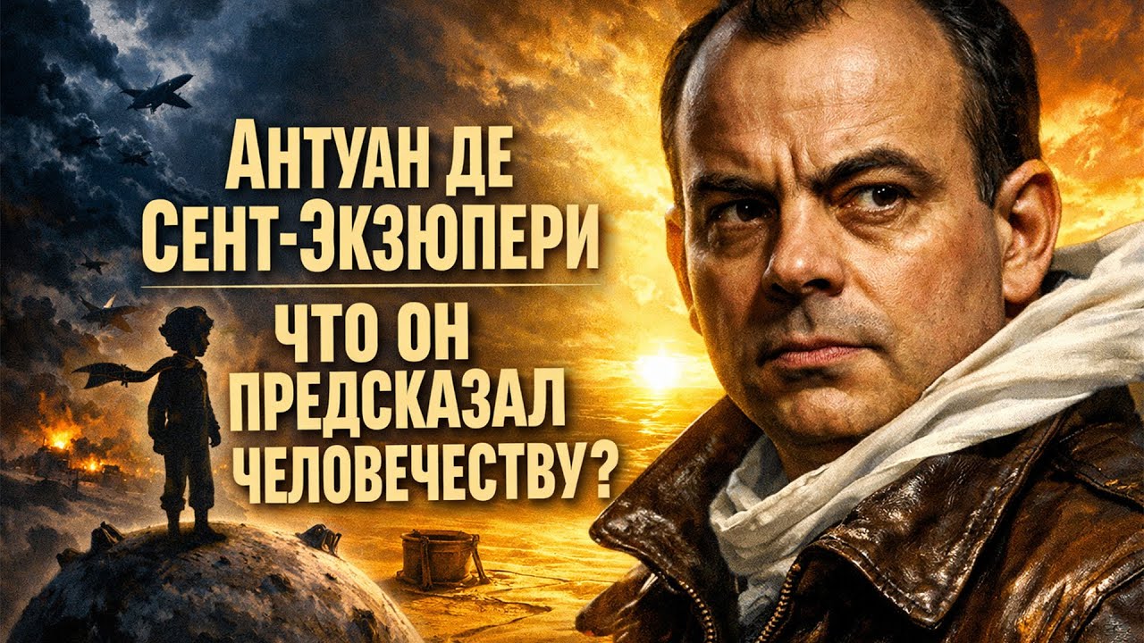 АНТУАН ДЕ СЕНТ-ЭКЗЮПЕРИ: Что он ПРЕДСКАЗАЛ человечеству в своей ГЛАВНОЙ книге?!