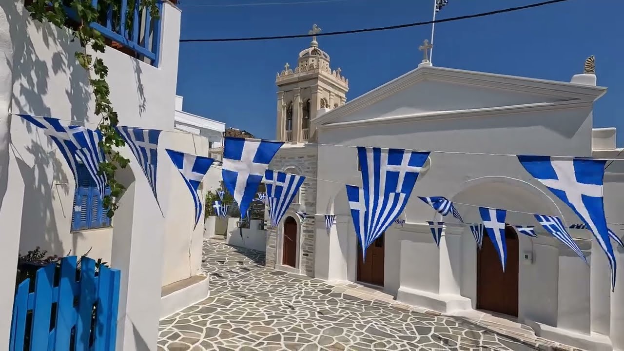 Marpissa village - Paros - Absolutely beautiful hidden gem🇬🇷