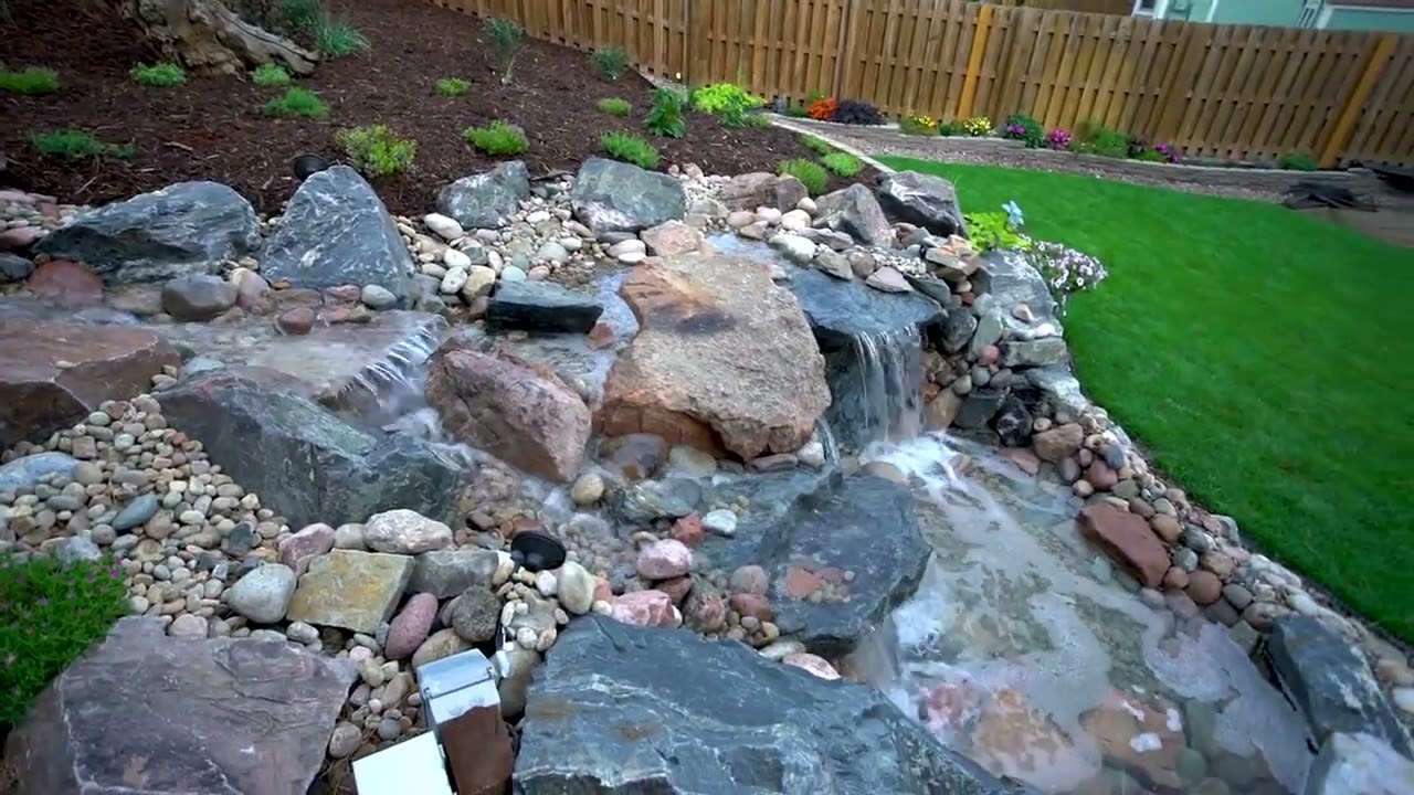 Waterfall & Pond