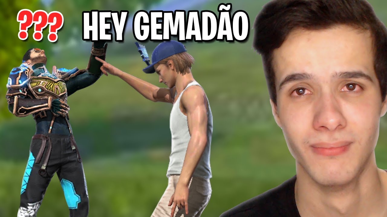FINGI SER POBRE E VEJA A REAÇÃO DESSE JOGADOR NO FREE FIRE