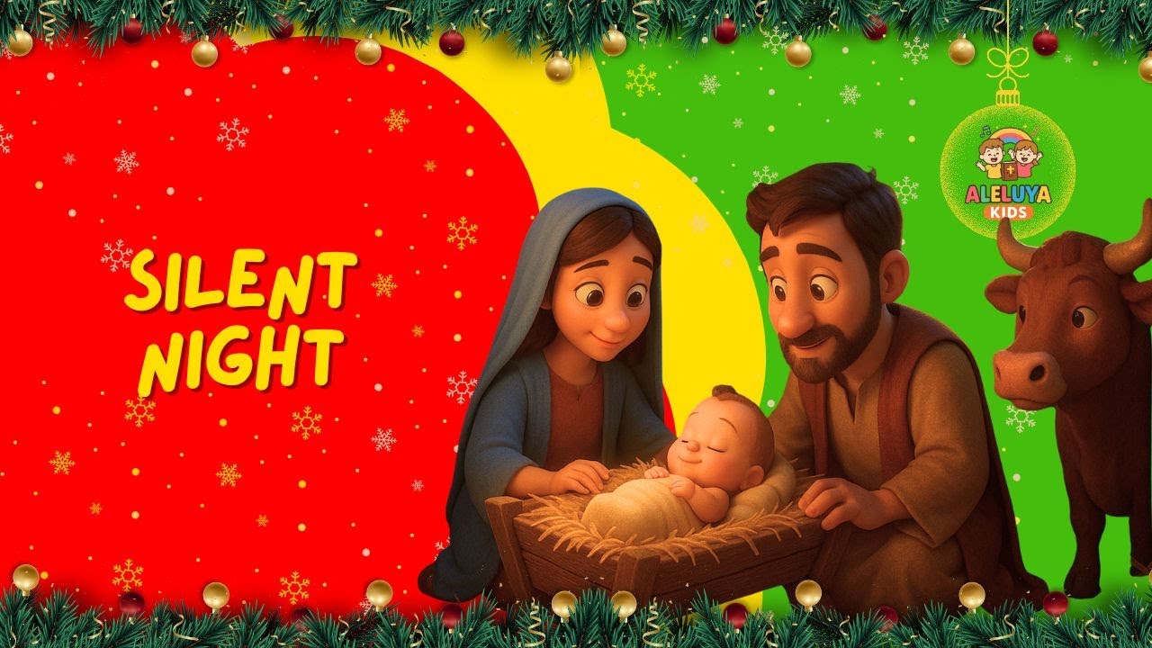 Silent Night ✨ | Kids Christmas | Aleluya Kids Holiday Music