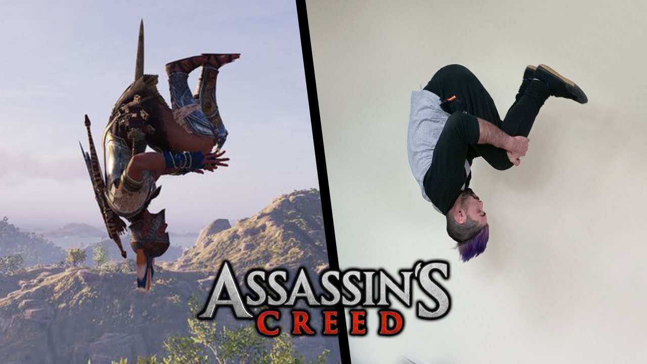 Трюки из Assassins Creed Odyssey в реальной жизни (Паркур)
