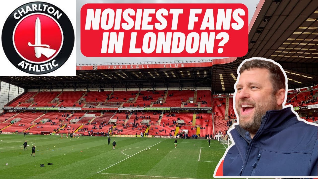 How noisy are these Charlton Fans, especially behind that goal!