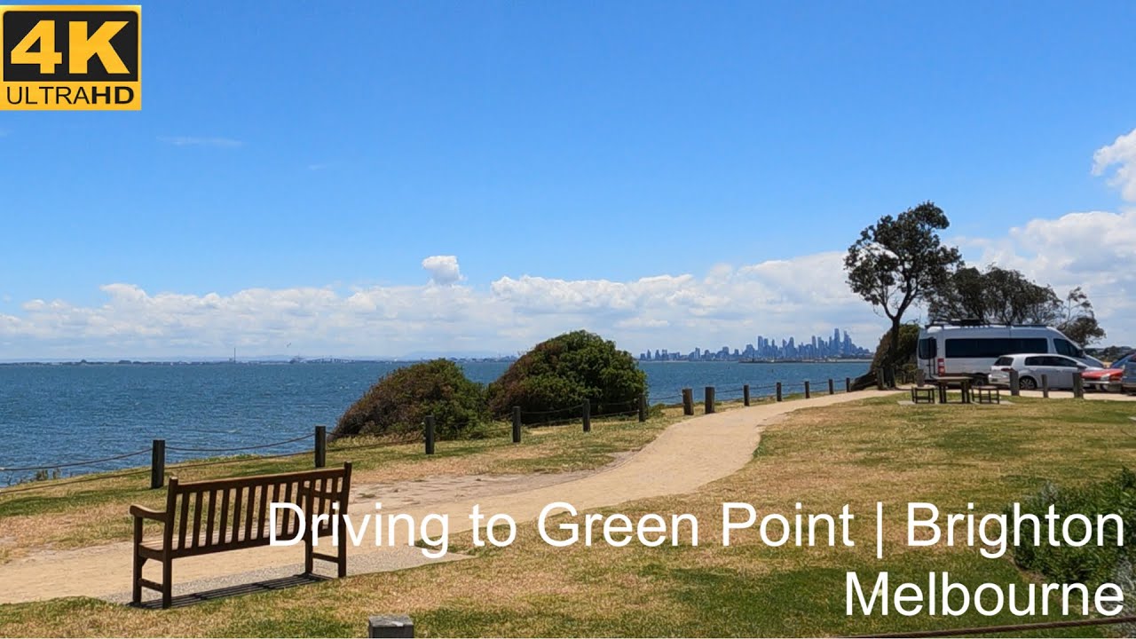 Driving Station Pier to Green Point | Melbourne Australia | 4K UHD