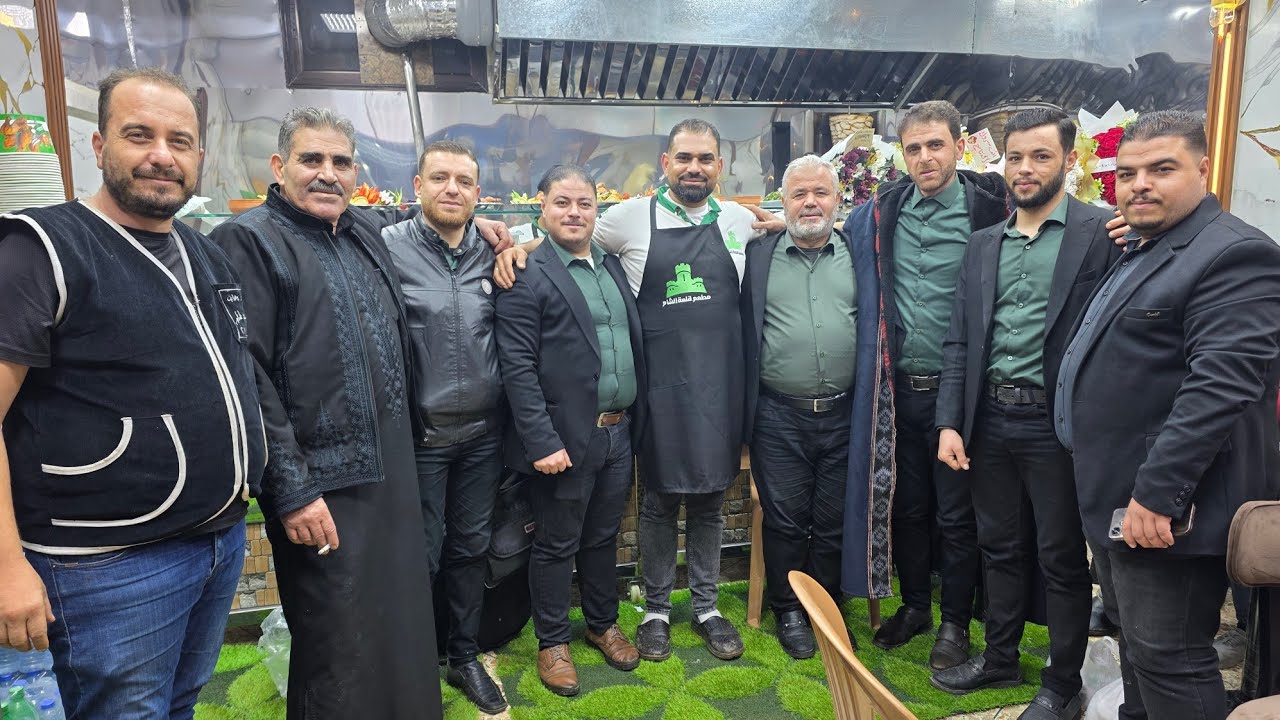 افتتاح مطعم قلعة الشام في مدينة ادلب. الطريق الغربي .مقابل مشفى ايبلا 