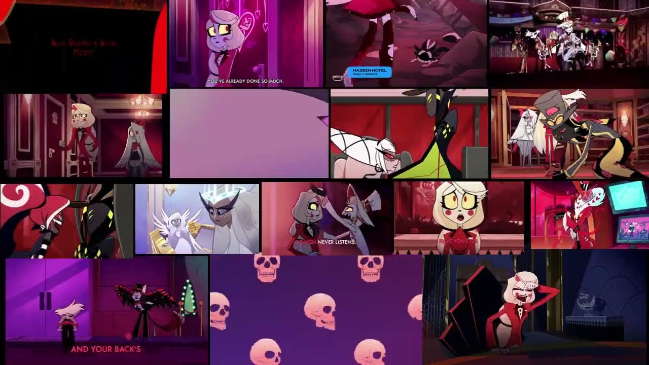 Every Hazbin Hotel song (and insane) played on top of each other.