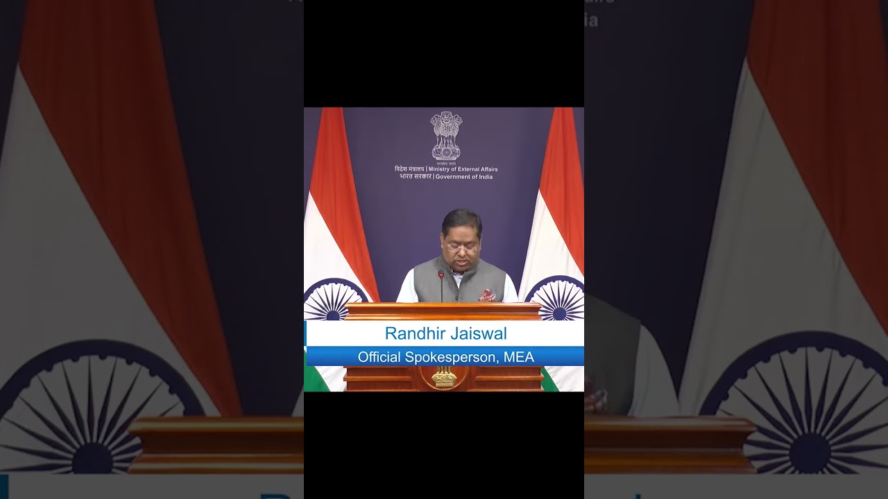 Official Spokesperson Shri Randhir Jaiswal on visuals from Pakistan (Media Briefing Sept&nbsp;19,&nbsp;2025)