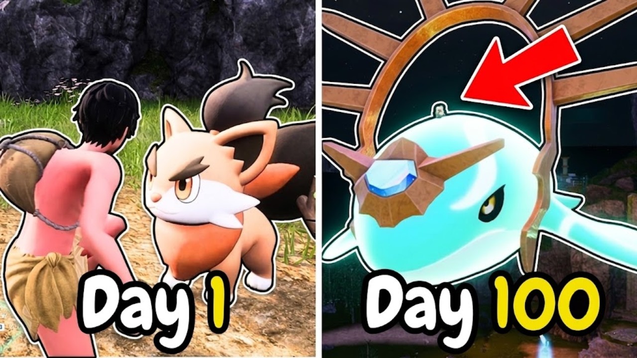 I Spent 100 days in Palworld 1.0