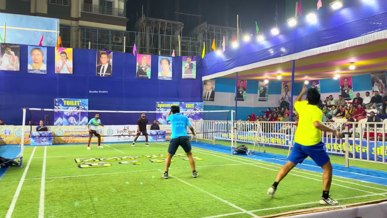 Best badminton Rally at Dum Dum #shuttlershubho #badminton #badmintonmatch #badmintontrickshots