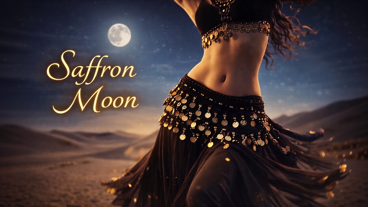 Saffron Moon 🌙 Oriental Reggaeton Beat | Arabic Trap x Balkan Romantic Dance Instrumental (2026)