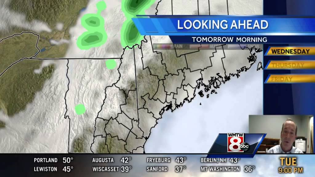 Early Wednesday forecast from Meteorologist Roger Griswold