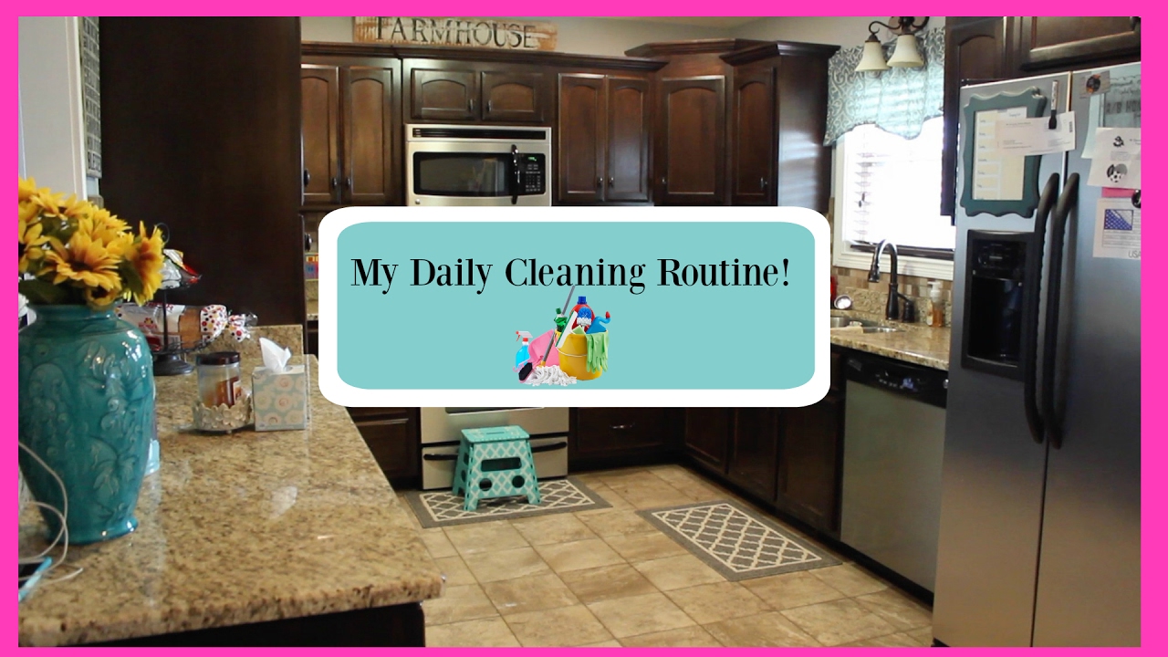 My Daily Kitchen Cleaning Routine~2017