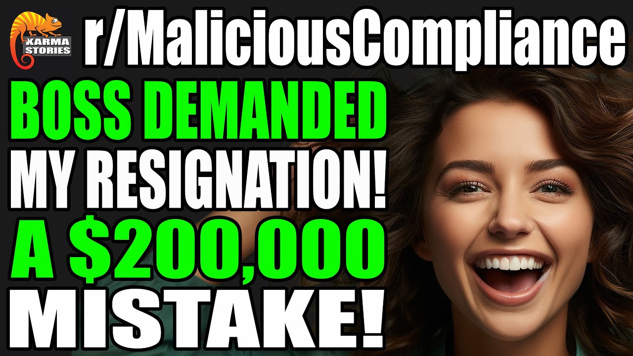 r/MaliciousCompliance - Boss Demanded My RESIGNATION! A $200,000 Mistake!