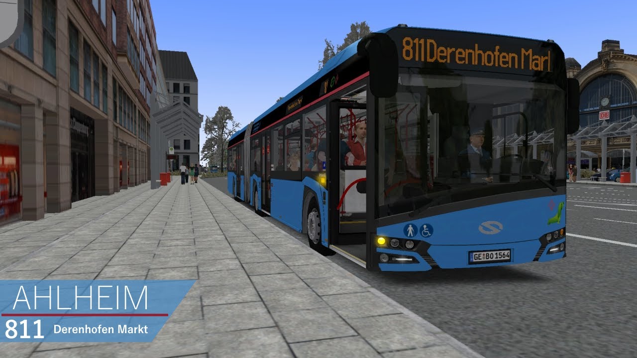 OMSI 2 | Ahlheim: 811 Derenhofen Markt | Solaris Urbino 18 IV | 1/2