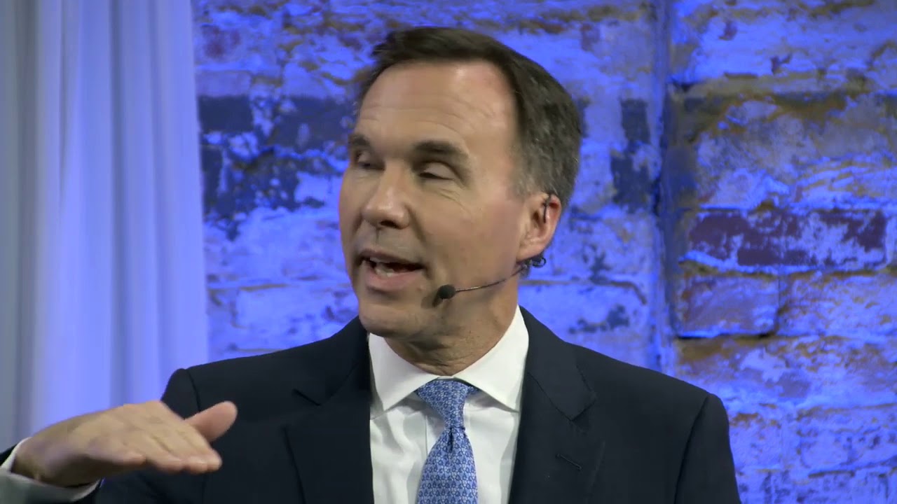 Scott Russell, CEO of AST asks Finance Minister Bill Morneau about the National Dementia Strategy