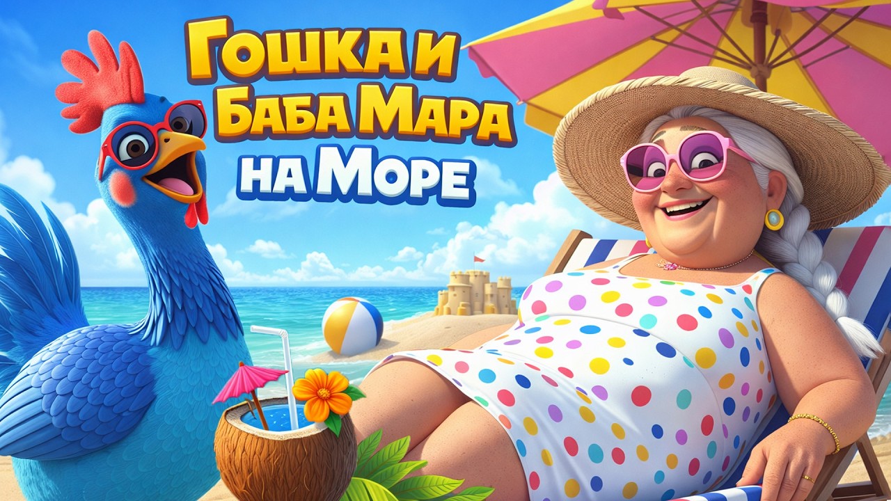 Гошка Кокошката и Баба Мара на Море