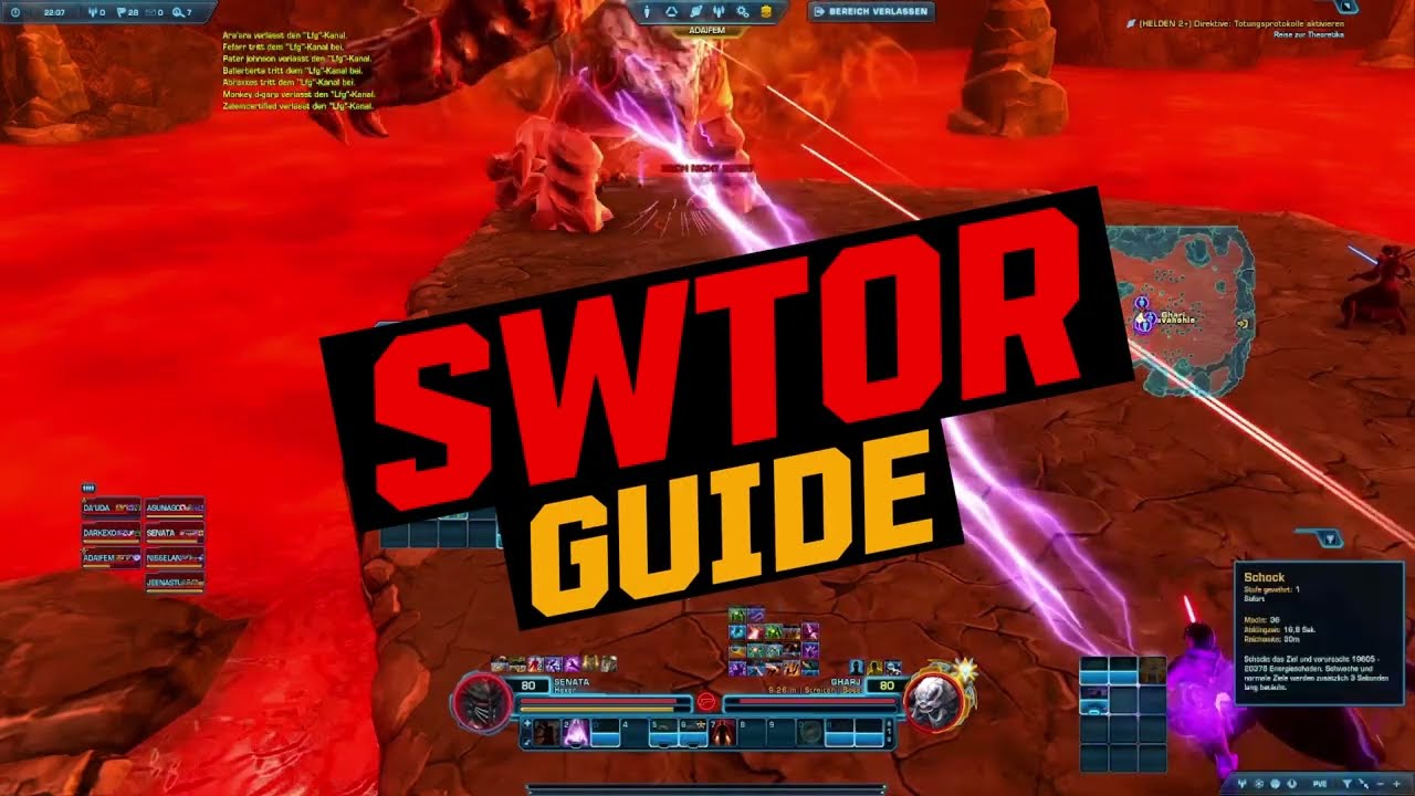 SWTOR Wahnsinns Hexe 7.4 Guide (deutsch) static rotation