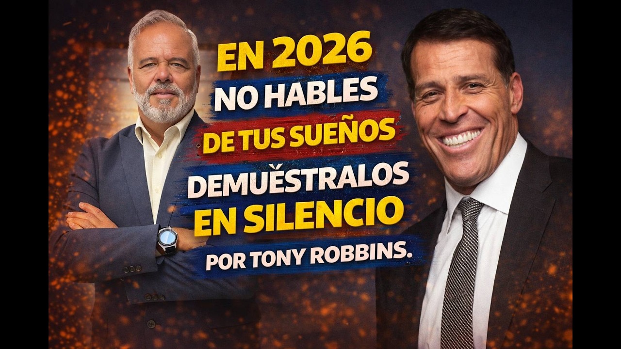 En 2026 no hables de tus sueños. Demuéstralos en silencio por Tony Robbins.