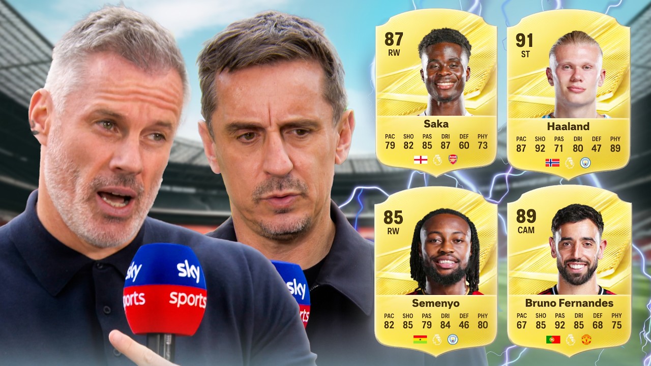 Picking the BEST PL players in each position! | Neville & Carragher vs EA FC 27 Ratings 🏅