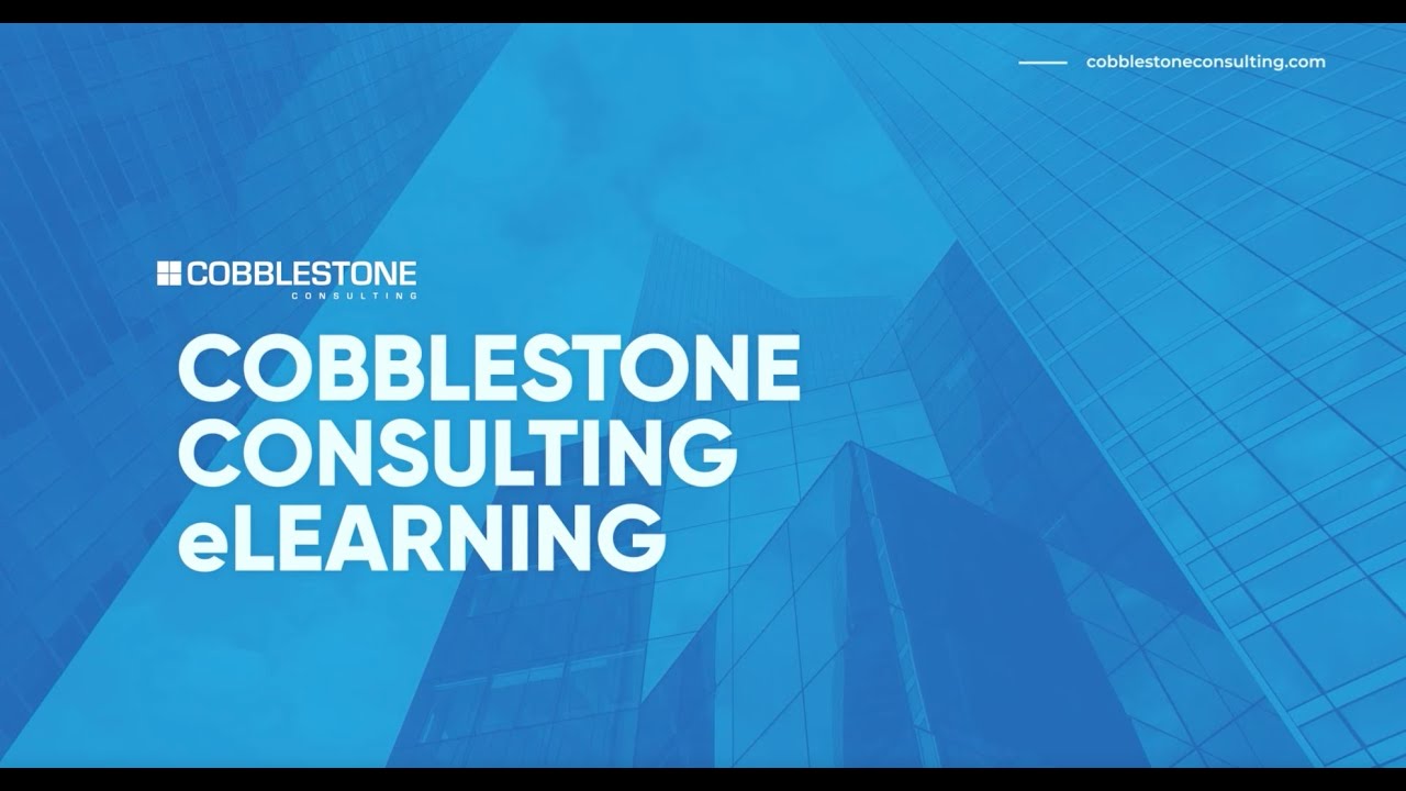 Cobblestone eLearning Sales Video