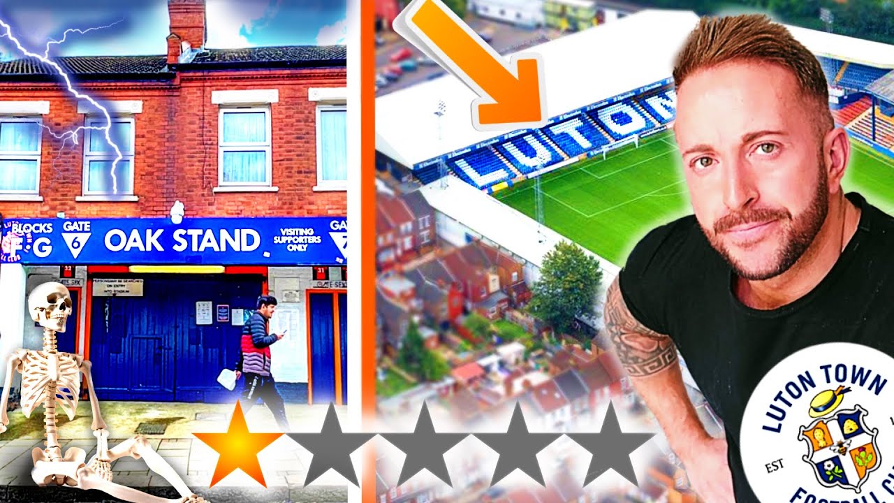 I Visited the WORST Football Stadium in England 🤔 LUTON TOWN - KENILWORTH ROAD *apparently*