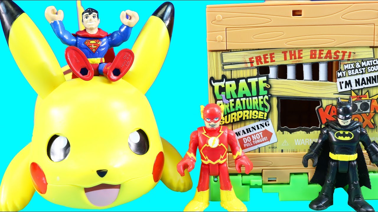 Batman & Ash Rescue Pikachu