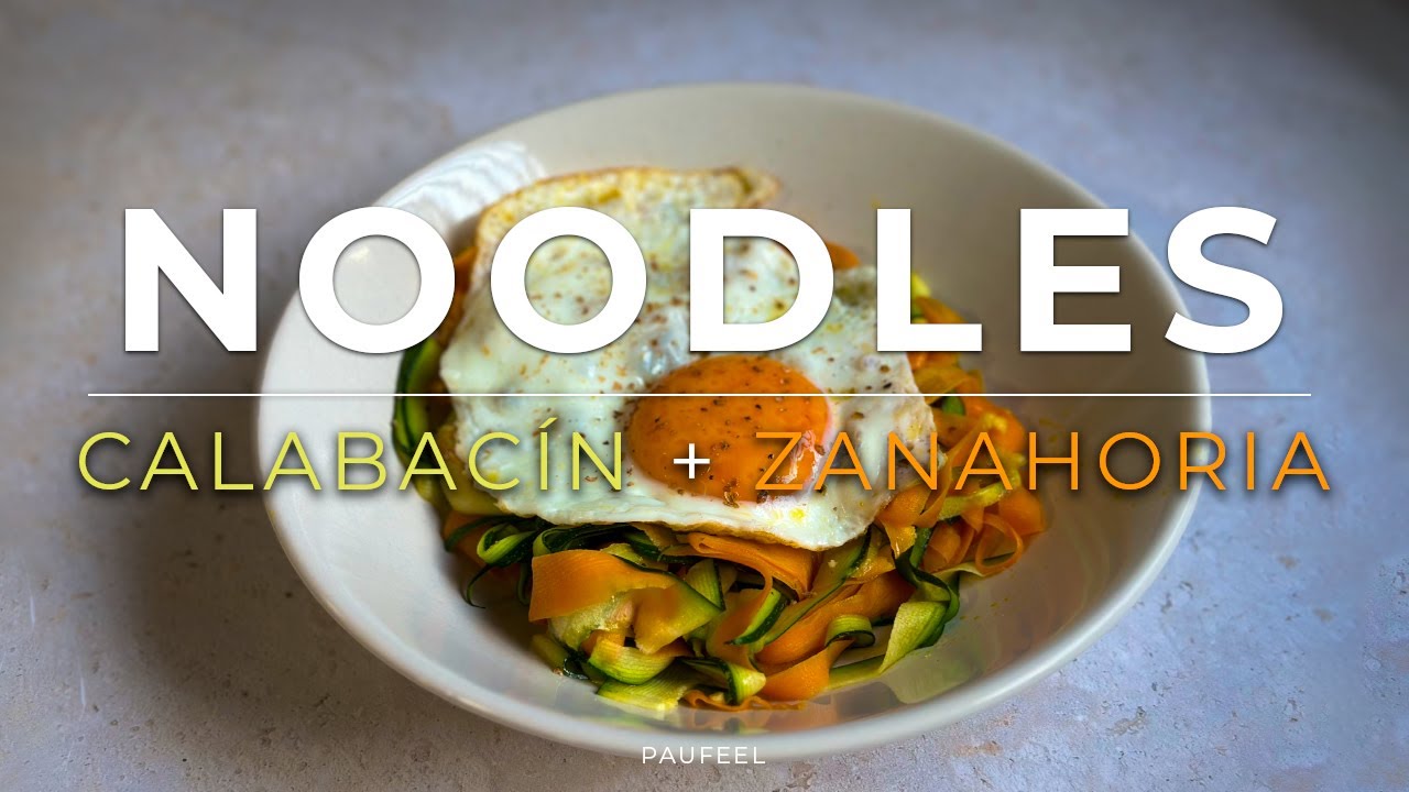 Te resuelvo la cena con UN CALABACÍN Y UNA ZANAHORIA #ideadecena #lowcarb