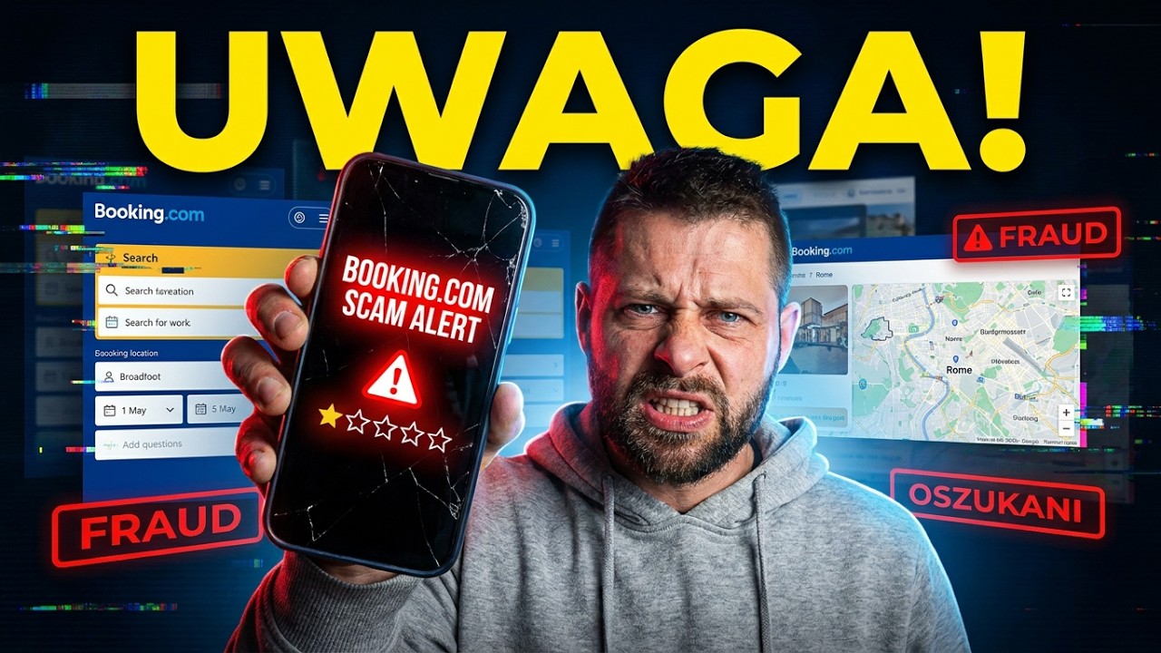 BOOKING.COM MACIE PROBLEM - OSZUKANI NA WAKACJE