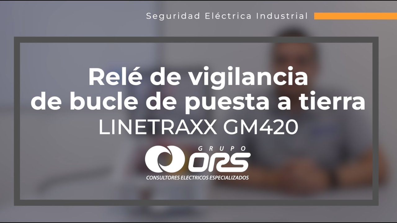 Vigila el bucle de puesta a tierra en cargas fijas: GM420 Bender