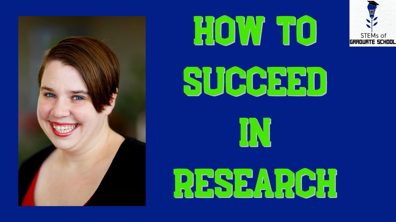 Research and Dissertation Advice in Graduate School | STEMs of Graduate School Podcast