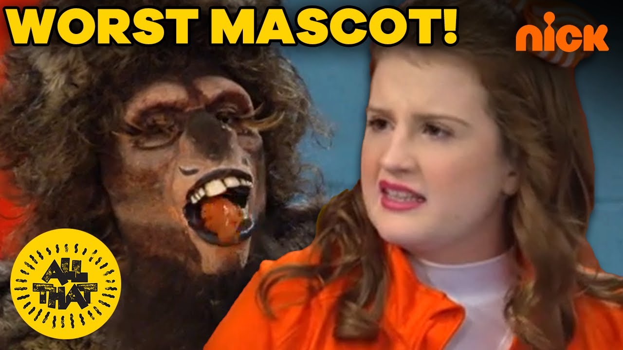 Auditioning To Be A School Mascot! | All That
