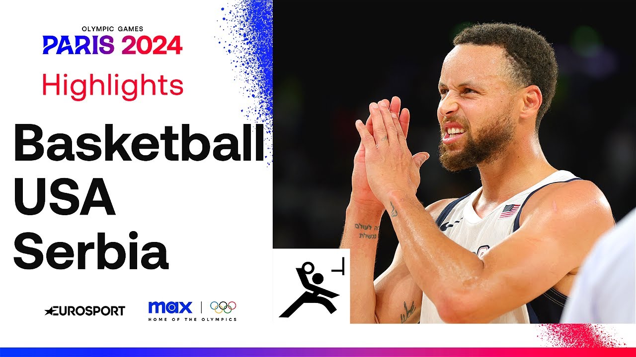 THRILLER IN PARIS! 🤩 | USA vs Serbia Men's Basketball Semi-Final Highlights | #Paris2024 #Olympics