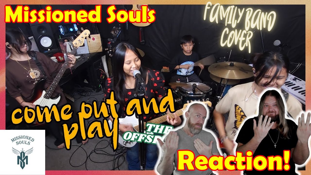 Musicians react to hearing COME OUT AND PLAY by The Offspring | Missioned Souls | Family band studio