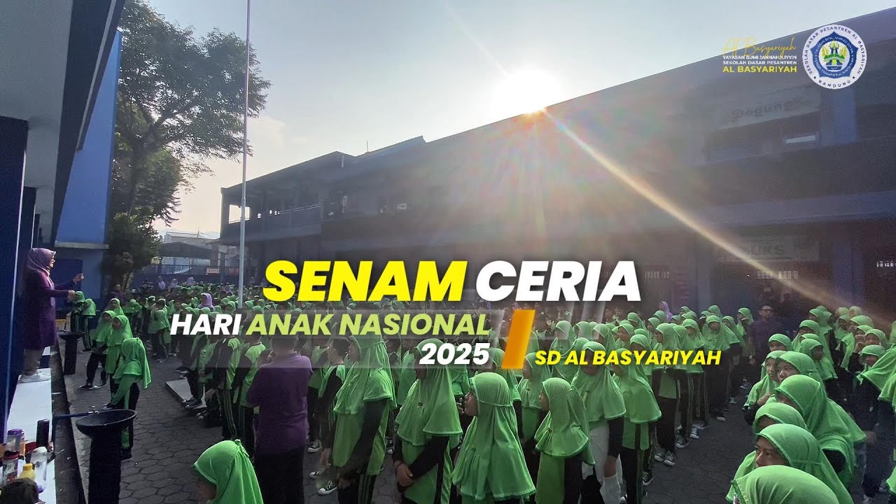 senam ceria anak Indonesia Hebat SD Al Basyariyah 2025