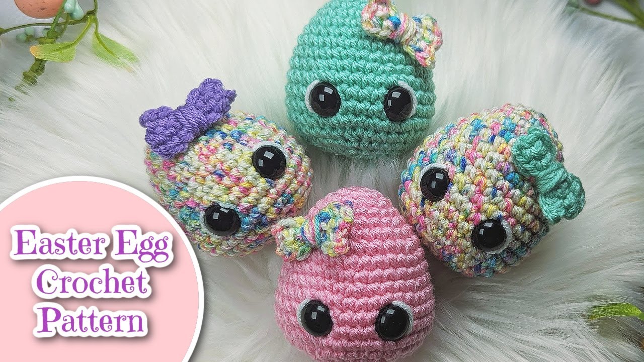 How to Crochet an Easter Egg | Amigurumi Pattern | Easter Crochet Pattern