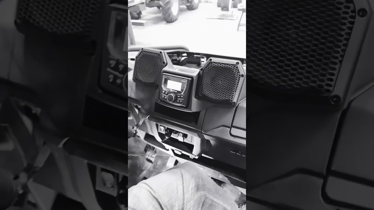 Rockford Fosgate All in one dash audio kit #rockfordfosgate #polaris #utv #polarisranger #shorts