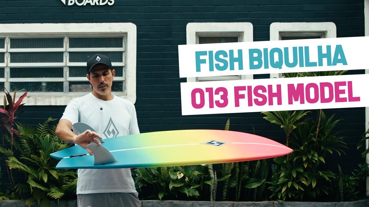 Fish Biquilha - Twin Fin - Modelo 013 FISH Silver Surfboards.