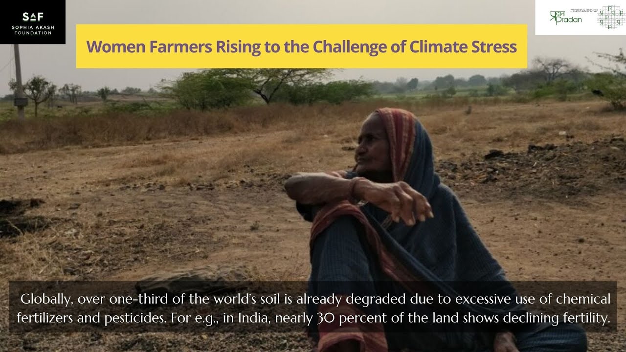 Women Adopt Bio-organic, Climate Resilient Farming