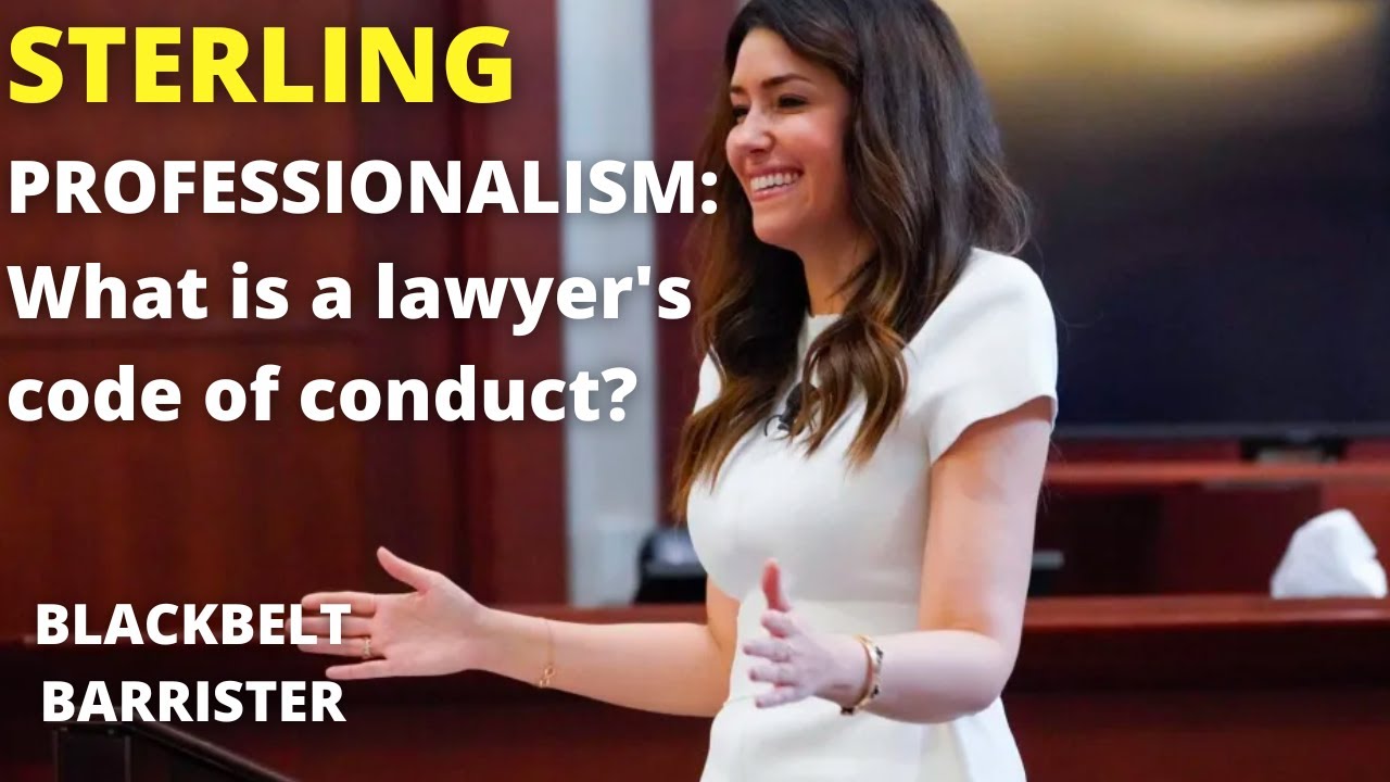 Lawyers' Etiquette and Behaviour - A Flawless Example